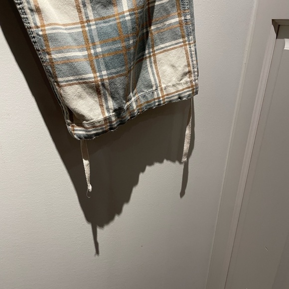 ZARA RHUIGI Plaid Cargo Pants | Men’s US 34 | Utility Streetwear - Picture 8 of 12